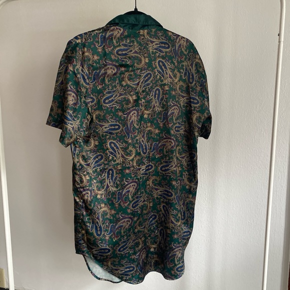 VTG Sostanza Paisley Shirt Dress - Picture 6 of 6